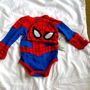 Marvel Spider-Man Costum for Baby, Size 12-18 MO, New